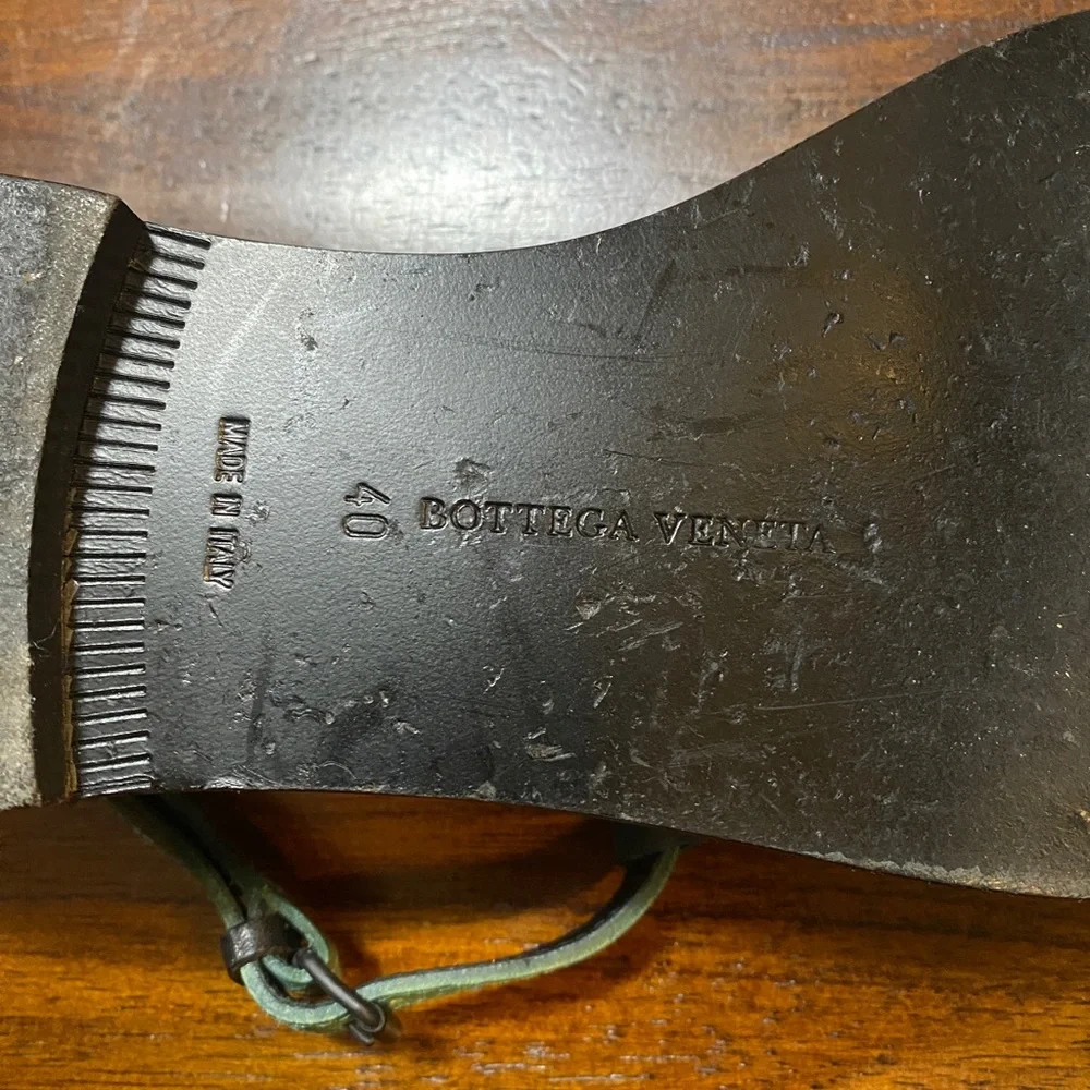 Leather Bottega Veneta Sandals - Picture 4 of 5